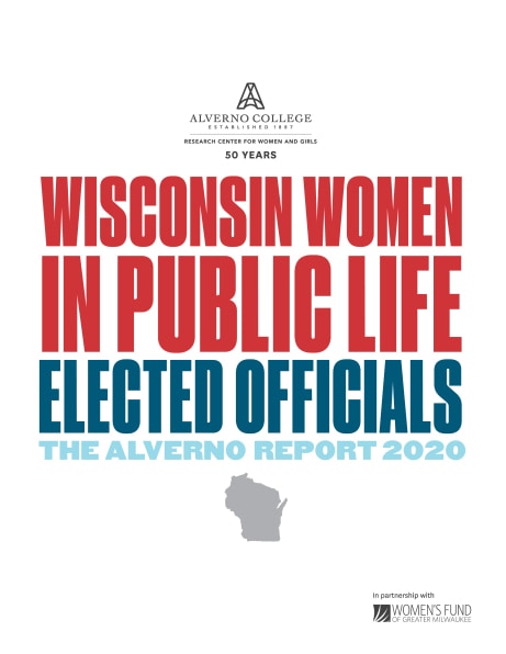Wisconsin Women in Public Life report cover