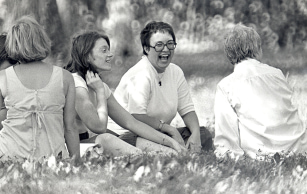 Vintage photo of Alverno students