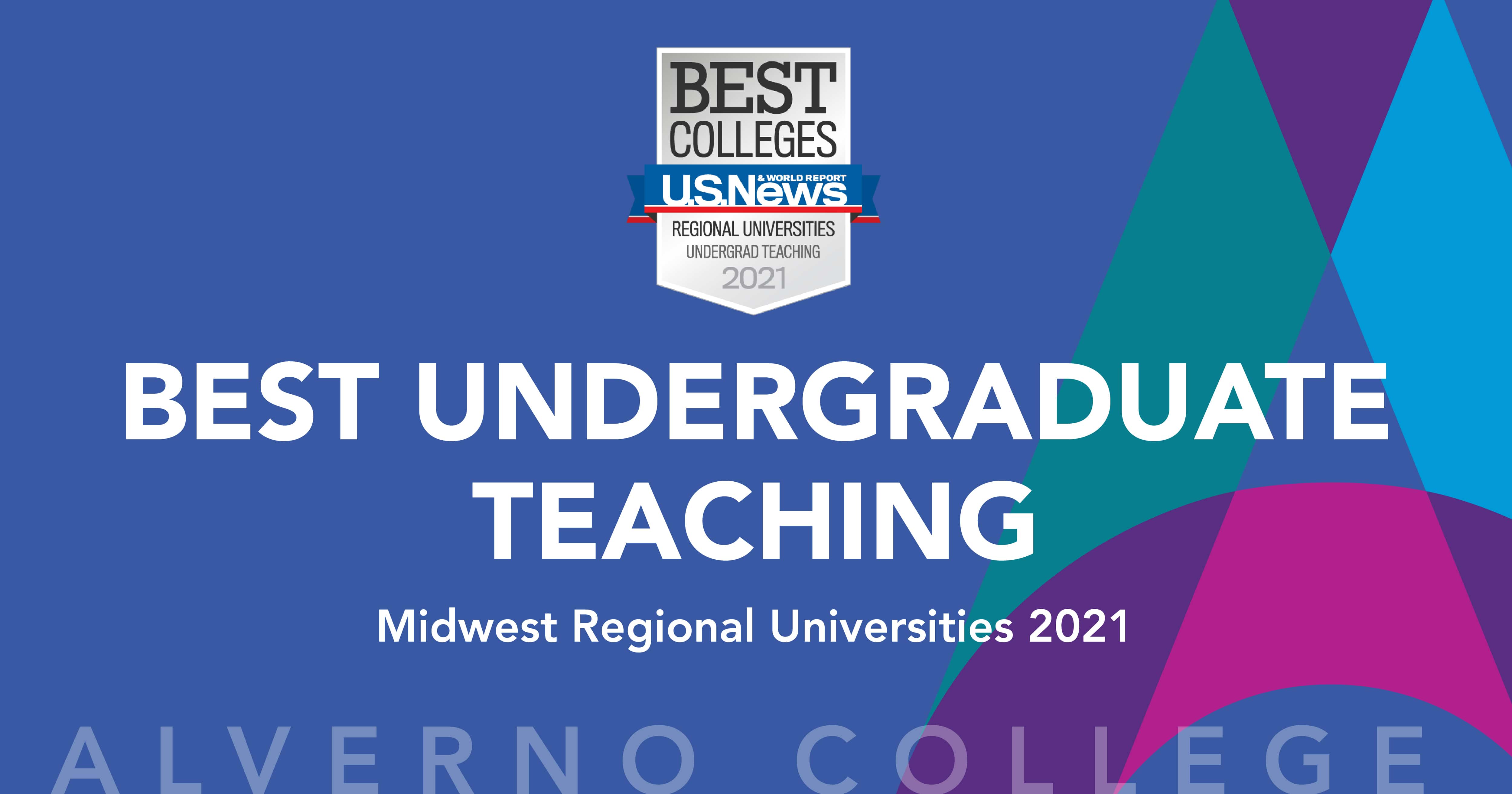 U.S. News & World Report Ranks Alverno Best in the Midwest for Strong Commitment to Teaching, Innovation