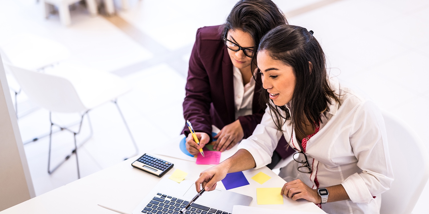 business students