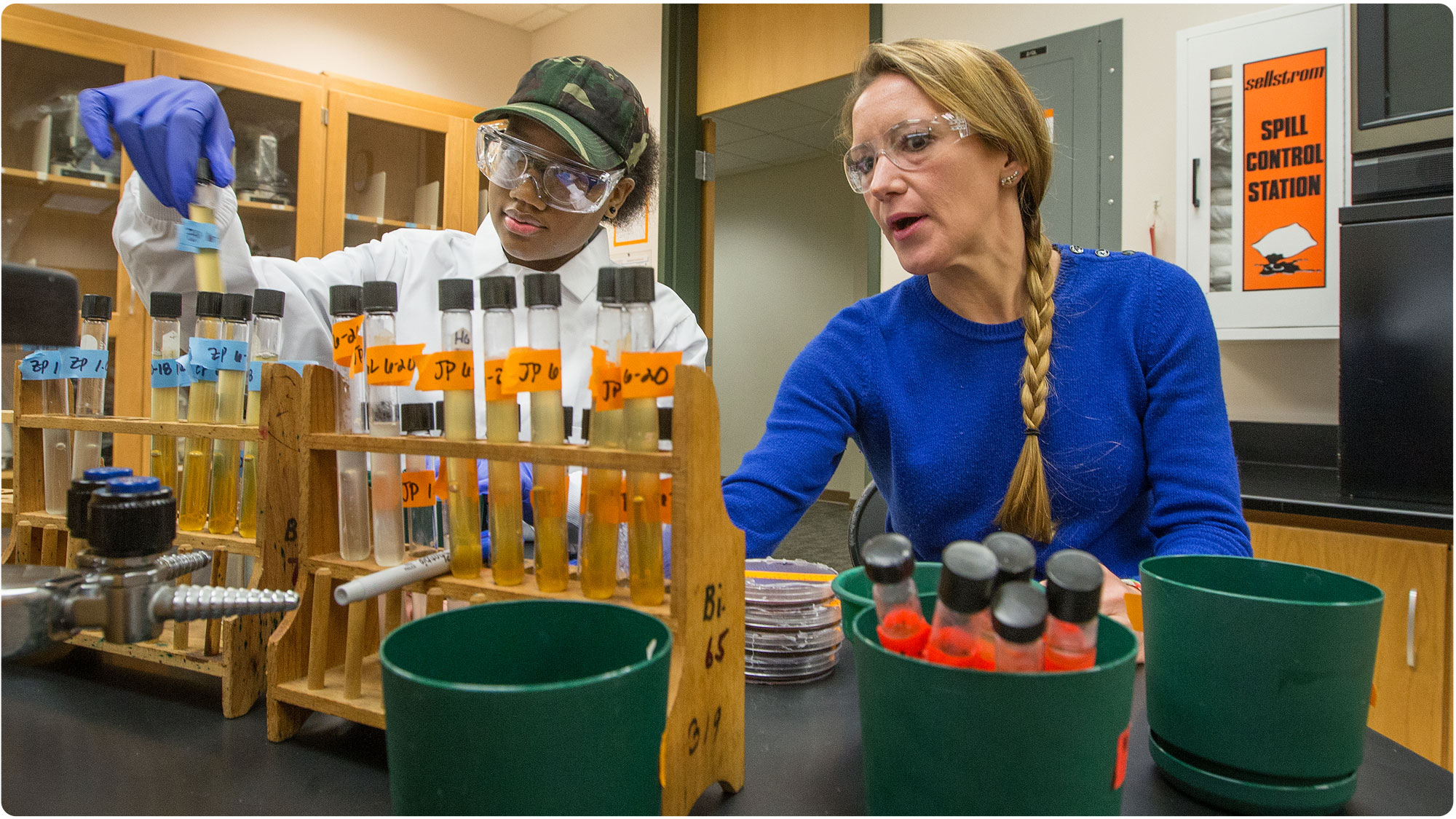 a Chemistry student and prof