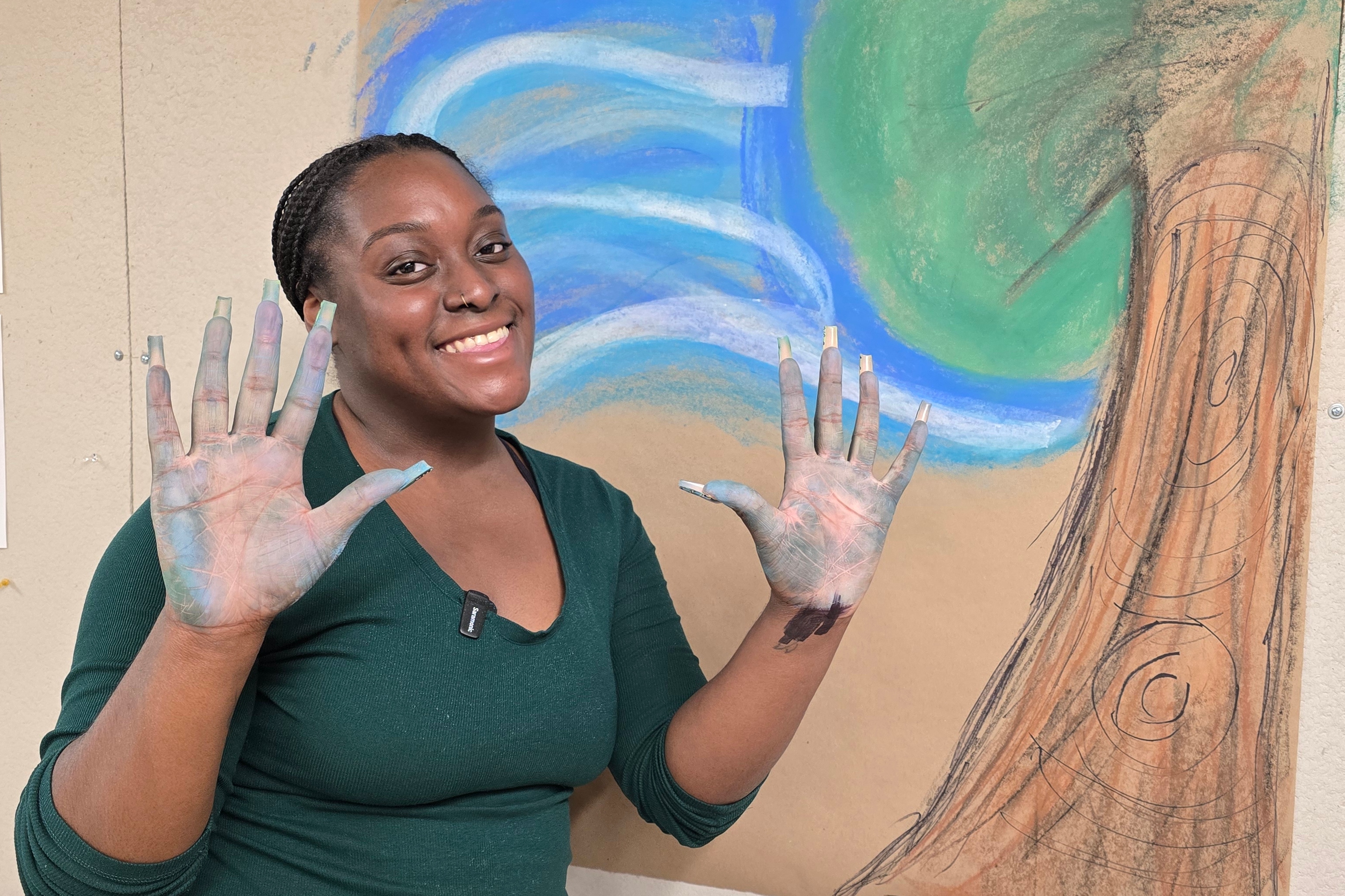 Alverno College graduate pursues art therapy after it changed her life
