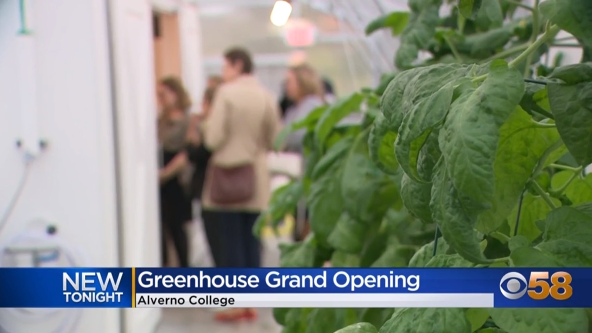 Alverno College celebrates grand opening of their new greenhouse