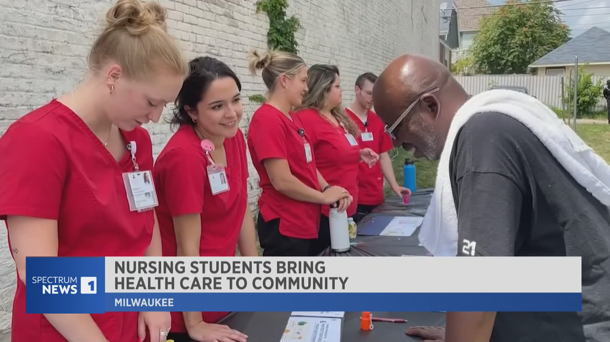 Alverno College Nursing Students Host Health Fair For Underserved Communities